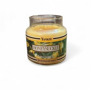 Yankee Candle Honeysuckle 3.7 oz Housewarmer Jar Rare Retired Scent